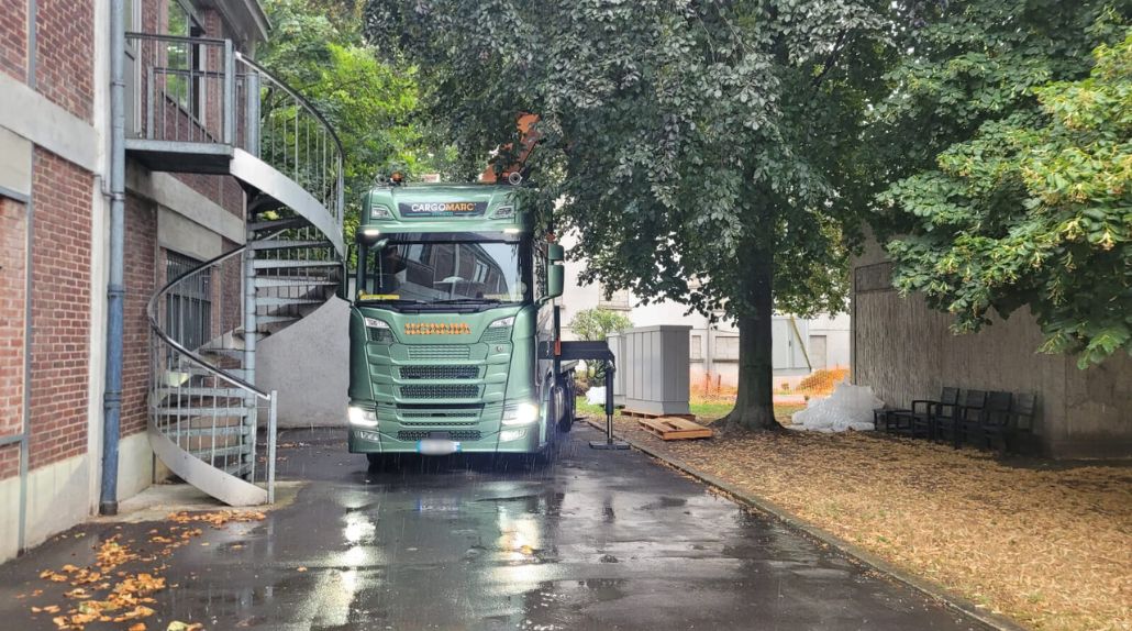 Livraison directe de transformateurs en zone urbaine