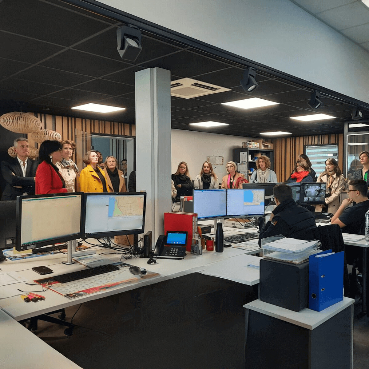 Visite des Femmes du MEDEF dans le service exploitation de Cargomatic