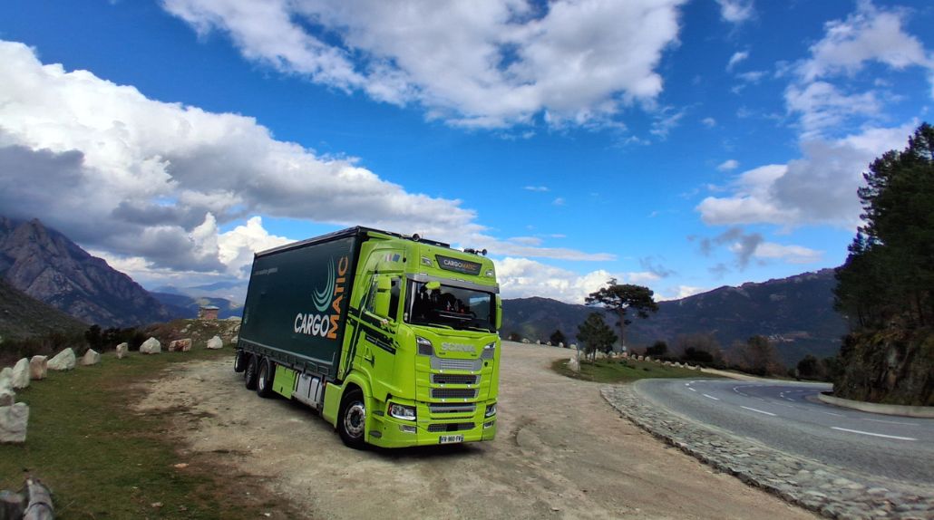 Cargomatic livraison direct lieu de pose avec chariot embarqué