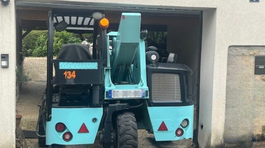 Cargomatic livraison directe domicile big bag en passant sous la porte de garage